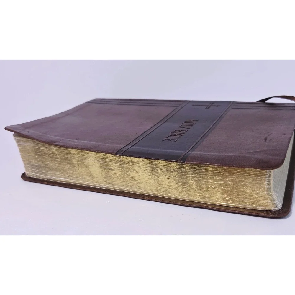 Holy Bible NIV New International Version‎ Zondervan Brown LeatherSoft 2011